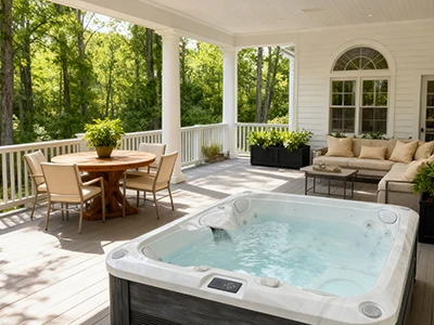 Luxury Hot Tub pou Elit Lifestyle & Family Bonding